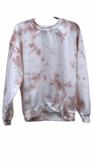 Blush Tie Dye Sweatshirt