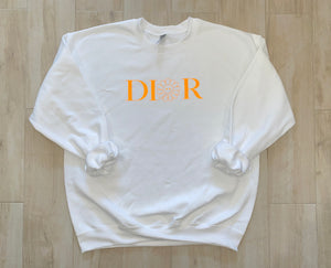 White Daisy Sweatshirt