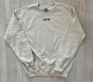 Tan mom life splatter