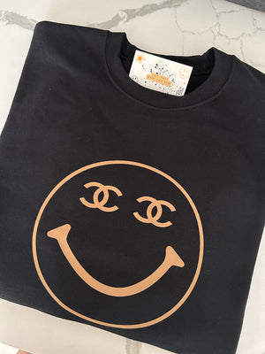 Black and tan smiley