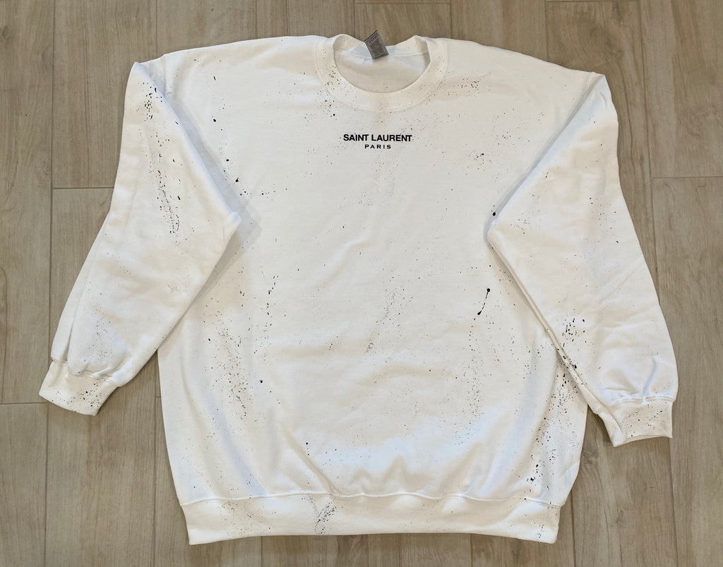 NEW White SL Inspired Crewneck