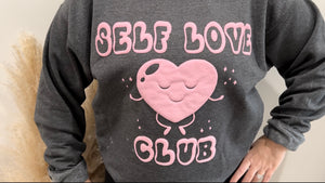 Self Love Club pink & grey