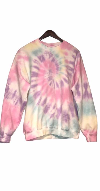 Pastel Swirl Tie Dye Sweatshirt