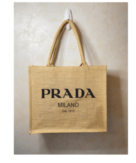 Jute/Burlap Tote Bag
